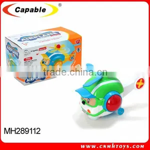 Cartoon Battery Operated Flying Toy Plane With Light thumbnail-1
