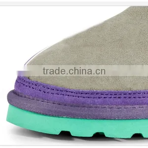 Fashion Splicing EVA Sole Winter Women Shoes Boots thumbnail-5