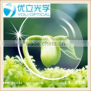 1.56 Asp Shc Emi Uv400 Yellow Green Coating Optical Lens thumbnail-1