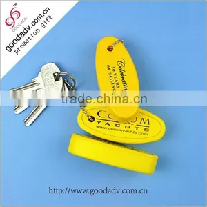 Promotion Gift Eco-friendly Material pu Foam Floating Keychain thumbnail-1