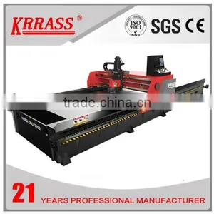 KRRASS Good Quality Metal Sheet Cutting Machine 4000mm Length Cnc v Grooving Machine Quality Choice thumbnail-1