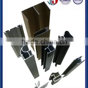 6M Length Anodized TOP Bottom Aluminum Sliding Door Frame thumbnail-1