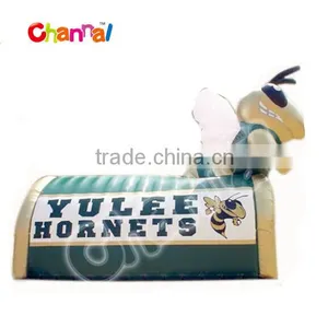 Yule Hornets Inflatable Football Team Helemt Tunnel for Sale thumbnail-1