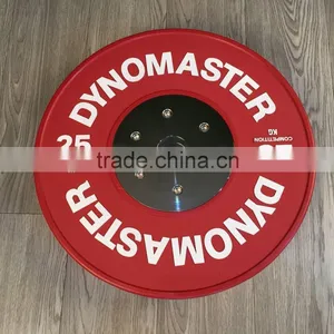 Bumper Plate Olympic Weight Lifting CrossFit Barbell Plate thumbnail-3