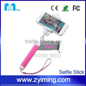 Zyiming 2015 Trending Hot Products Colorful Foldable Selfie Stick YM-Z07-6 Carbon Fiber Selfie Stick for Smart Phone thumbnail-4