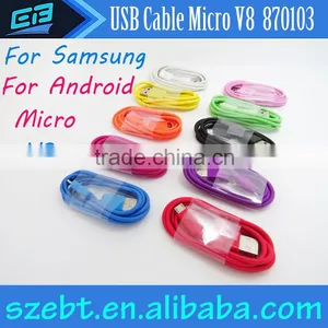 Colorful Hot Sale High Quality Usb 3.0 Cable for Samsung Galaxy S6 Dege Micro Usb Cable thumbnail-1