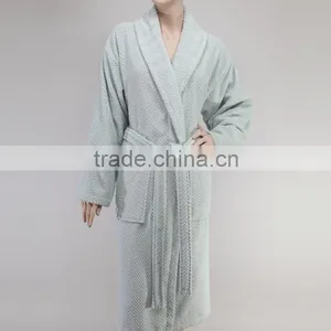 2016 Wholesale Adult Cheap Hotel Cotton Bathrobe thumbnail-2