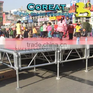 Concert Theater Church School Easy Set-up Wooden Stage Platform thumbnail-2