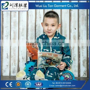 Hot Sale Baby Pajama Jumpsuie in Printted Flannel Fabric thumbnail-1