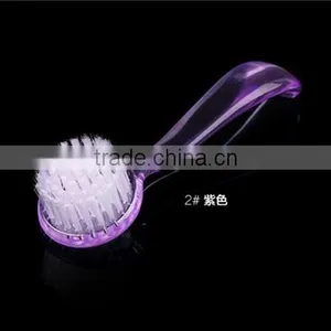 Cap Round Head Make Up Washing Brush Manicure Pedicure Nail Tools thumbnail-2