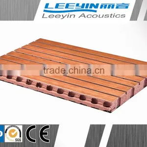 High Quality Mdf Wood Grooved Acoustic Material for Auditorium thumbnail-3