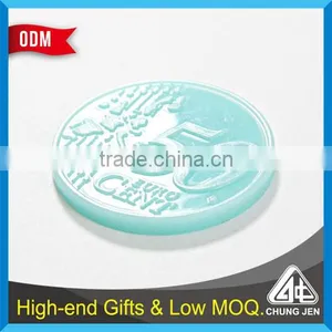 Wholesale Bulk Blank Plastic for Euro Market Custom Token Coin thumbnail-1