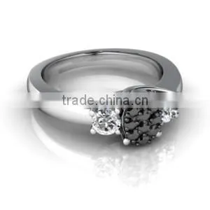 Natural Round Cut Wedding Diamond Ring Indian Manufacturer thumbnail-1