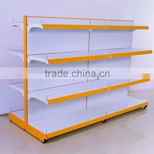 Double Sided Display Shelf With Slatwall Back Panel thumbnail-2