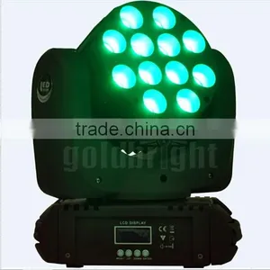 12x12W Osram 4in1 LED Beam Moving Heads thumbnail-3