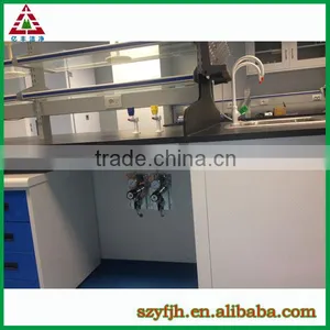 School Lab High Quality Steel Wall Bench With Sink & Faucet thumbnail-5