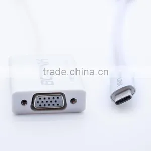 BC-LINK USB-C to VGA Adapter Cable thumbnail-5