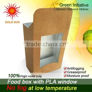 2013 Newest Fast Food Box Packaging With Antifogging Window thumbnail-3