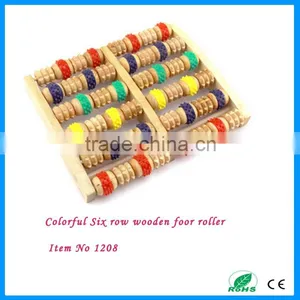 Wooden Reflexology Foot Massage Roller thumbnail-2