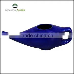 Blue Ceramic Jal Neti Pot in New Design & New Color thumbnail-1