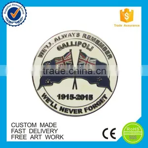 Custom Round Cross Flag Lapel Pins, Flag Pins Making Supplier thumbnail-2