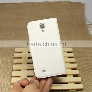 Hot Selling Ultra Thin Lichee PU Leather Case Wallet Folio Flip Cover for Samsung GALAXY S4 I9500 thumbnail-2
