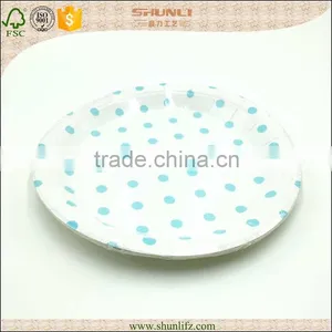 China Custom Printed Disposable Paper Plates thumbnail-5