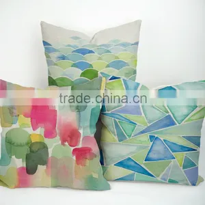 New Blue Series Cushion Design Floor Pillow Cover Decorative Pillow Cases thumbnail-1