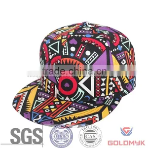 Flat Bill Wholesale Hat With Special Design thumbnail-1