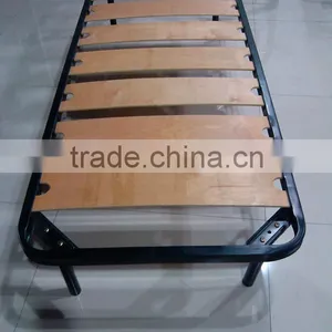 Wood Slats Bed Frame (YB-01) thumbnail-1