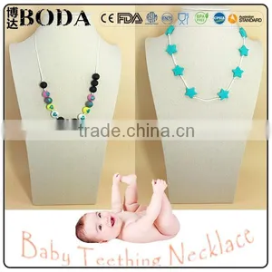 Baby Teething Toyteether Silicone Necklace thumbnail-4