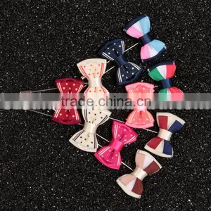 Custom Solid Color Mens Flower Lapel Ling Stitch Pin LAP057 thumbnail-1