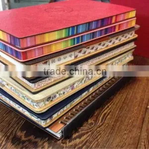 Customize A4 / B5 / A5 / A6 Pu Leather Notebook With Elastic Band / Ribbon / Pocket thumbnail-1