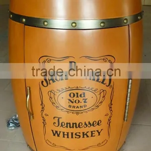OEM Design Wine Barrel Refrigerator thumbnail-1