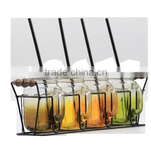 China Product Colored Glass Dinnerware Sets thumbnail-4