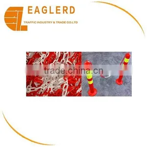 Red and White Coloured Plastic Chain thumbnail-1