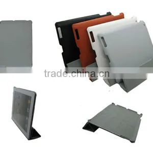 For Ipad4 Case Smart,companion Smart Cover Crystal Gray pc Hard Case thumbnail-1