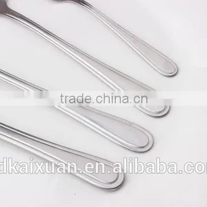 4pcs Set Stainless Steel Hotel Cutlery Used Restaurant Flatware KX-S110 thumbnail-4