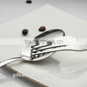 Dinner Dessert Knife Fork Spoon Stainless Steel Cutlery Set KX-S202 thumbnail-3