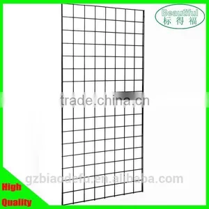 Hanging Metal Wire Mesh Gridwall Panel for Display Rack thumbnail-1