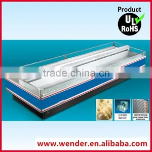 Double Side Commercial Island Display Freezer for Supermarket thumbnail-1