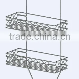 Hot Product Shower Caddy Shelf For Bathroom and Bamboo Bath Caddy,Bamboo Shower Caddy thumbnail-1