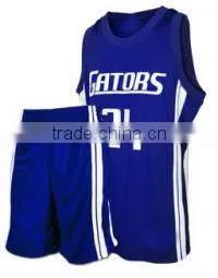 Blue Basket Ball Team Uniform thumbnail-1
