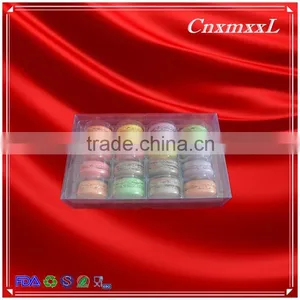 16 Pcs Macarons Plastic Box thumbnail-6
