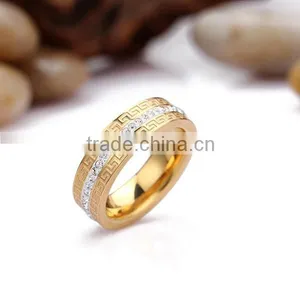 Gold Wedding Stainless Steel Ring Designs for Men thumbnail-5