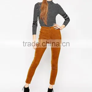 Top Quality Pants High Waist Spandex Strech Woman Slim Long Black Jeans thumbnail-3
