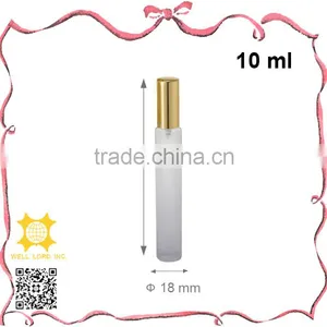 Lively Green 10ml Frosted Glass Bottle Lovely Lady Perfume Atomizer thumbnail-2