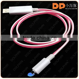 Premium Products Visible Flowing Light Charger Cable LED Glowing EL Usb Cable for Chargers thumbnail-4