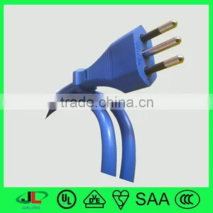 IMQ Approval 3 Pin 10A Plug With Power Cord thumbnail-1