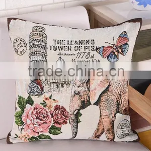 2016 Hot Selling Product European Style OEM Logo Cushion Cover Embroidery Design thumbnail-3